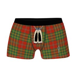 ScotsTee Shop Scottish Leask Ancient Clan Highland Kilt Sporran Tartan Boxer Briefs