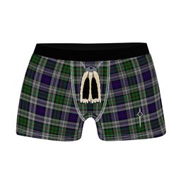ScotsTee Shop Scottish MacKinlay Dress Clan Highland Kilt Sporran Tartan Boxer Briefs