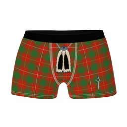 ScotsTee Shop Scottish MacFie Ancient Clan Highland Kilt Sporran Tartan Boxer Briefs