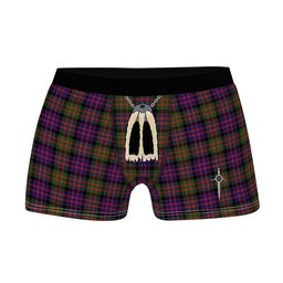 ScotsTee Shop Scottish MacDonald Modern Clan Highland Kilt Sporran Tartan Boxer Briefs