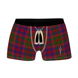 ScotsTee Shop Scottish MacColl Hunting Clan Highland Kilt Sporran Tartan Boxer Briefs