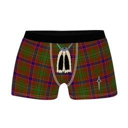 ScotsTee Shop Scottish Lumsden Clan Highland Kilt Sporran Tartan Boxer Briefs