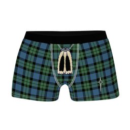 ScotsTee Shop Scottish MacKay Ancient Clan Highland Kilt Sporran Tartan Boxer Briefs