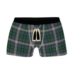 ScotsTee Shop Scottish MacDouall Clan Highland Kilt Sporran Tartan Boxer Briefs