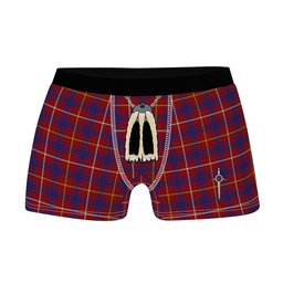 ScotsTee Shop Scottish MacKeever Clan Highland Kilt Sporran Tartan Boxer Briefs