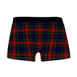 ScotsTee Shop Scottish Clarke Red Clan Crest Highland Kilt Sporran Tartan Boxer Briefs