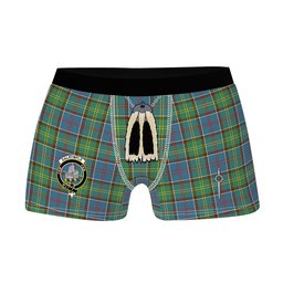 ScotsTee Shop Scottish Dalrymple SC Clan Crest Highland Kilt Sporran Tartan Boxer Briefs