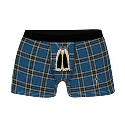 ScotsTee Shop Scottish Thomson Dress Blue Clan Highland Kilt Sporran Tartan Boxer Briefs