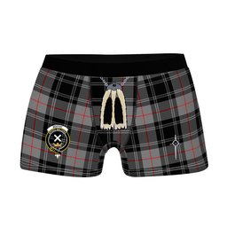 ScotsTee Shop Scottish Moffat Modern SC Clan Crest Highland Kilt Sporran Tartan Boxer Briefs