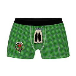 ScotsTee Shop Scottish Currie Clan Crest Highland Kilt Sporran Tartan Boxer Briefs