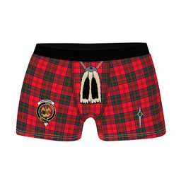 ScotsTee Shop Scottish Drummond Modern Clan Crest Highland Kilt Sporran Tartan Boxer Briefs