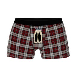 ScotsTee Shop Scottish McCandlish Arisaid Red Clan Highland Kilt Sporran Tartan Boxer Briefs
