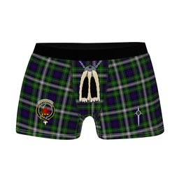 ScotsTee Shop Scottish Farquharson Dress Clan Crest Highland Kilt Sporran Tartan Boxer Briefs