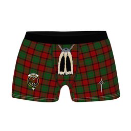 ScotsTee Shop Scottish MacPhail Clan Crest Highland Kilt Sporran Tartan Boxer Briefs