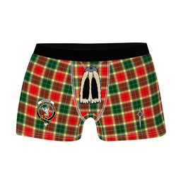 ScotsTee Shop Scottish Gibsone Clan Crest Highland Kilt Sporran Tartan Boxer Briefs