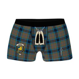 ScotsTee Shop Scottish Thomson Hunting Ancient Clan Crest Highland Kilt Sporran Tartan Boxer Briefs