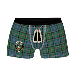ScotsTee Shop Scottish Cooper Ancient Clan Crest Highland Kilt Sporran Tartan Boxer Briefs
