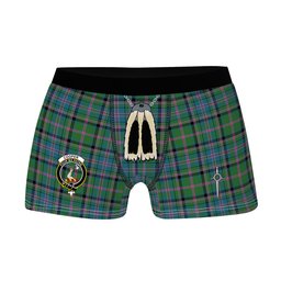 ScotsTee Shop Scottish Cooper Ancient Clan Crest Highland Kilt Sporran Tartan Boxer Briefs