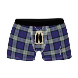 ScotsTee Shop Scottish Sinclair Dress Clan Highland Kilt Sporran Tartan Boxer Briefs