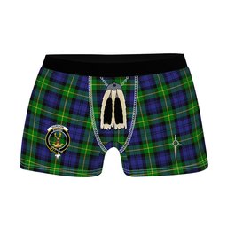 ScotsTee Shop Scottish Gordon Modern Clan Crest Highland Kilt Sporran Tartan Boxer Briefs