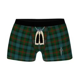 ScotsTee Shop Scottish Ross Hunting Clan Highland Kilt Sporran Tartan Boxer Briefs