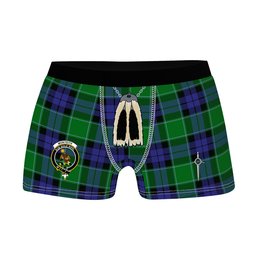 ScotsTee Shop Scottish Monteith Clan Crest Highland Kilt Sporran Tartan Boxer Briefs