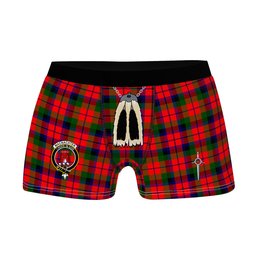 ScotsTee Shop Scottish MacNachten Modern Clan Crest Highland Kilt Sporran Tartan Boxer Briefs