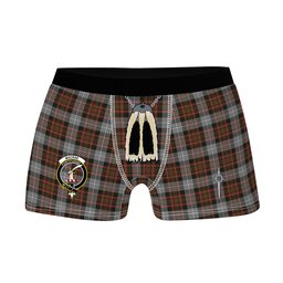 ScotsTee Shop Scottish MacRae Hunting Weathered Clan Crest Highland Kilt Sporran Tartan Boxer Briefs