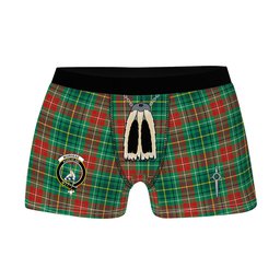 ScotsTee Shop Scottish Muirhead Modern Clan Crest Highland Kilt Sporran Tartan Boxer Briefs