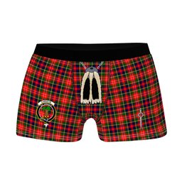 ScotsTee Shop Scottish Christie SC Clan Crest Highland Kilt Sporran Tartan Boxer Briefs