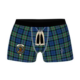 ScotsTee Shop Scottish Baird Ancient Clan Crest Highland Kilt Sporran Tartan Boxer Briefs