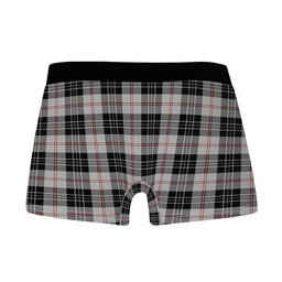 ScotsTee Shop Scottish MacPherson of Cluny Black and White Clan Crest Highland Kilt Sporran Tartan Boxer Briefs
