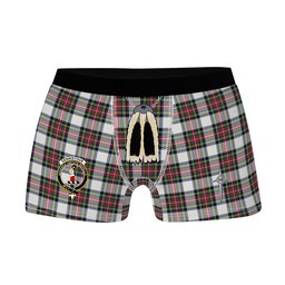 ScotsTee Shop Scottish Dennistoun Clan Crest Highland Kilt Sporran Tartan Boxer Briefs