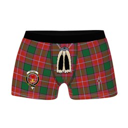 ScotsTee Shop Scottish Rattray Ancient Clan Crest Highland Kilt Sporran Tartan Boxer Briefs
