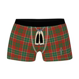 ScotsTee Shop Scottish Russell USA Ancient Clan Highland Kilt Sporran Tartan Boxer Briefs
