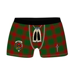 ScotsTee Shop Scottish Middleton Clan Crest Highland Kilt Sporran Tartan Boxer Briefs