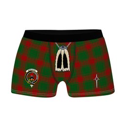ScotsTee Shop Scottish Middleton Clan Crest Highland Kilt Sporran Tartan Boxer Briefs