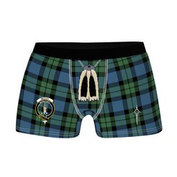 ScotsTee Shop Scottish McCoy Ancient Clan Crest Highland Kilt Sporran Tartan Boxer Briefs