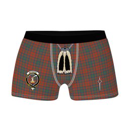 ScotsTee Shop Scottish Matheson Ancient Clan Crest Highland Kilt Sporran Tartan Boxer Briefs