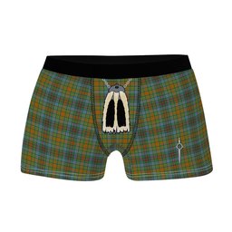 ScotsTee Shop Scottish O_Brien Clan Highland Kilt Sporran Tartan Boxer Briefs