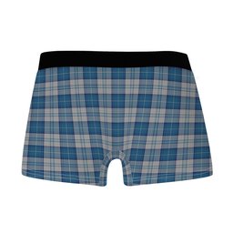 ScotsTee Shop Scottish Menzies Dress Blue & White Clan Crest Highland Kilt Sporran Tartan Boxer Briefs