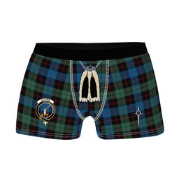 ScotsTee Shop Scottish Guthrie Clan Crest Highland Kilt Sporran Tartan Boxer Briefs