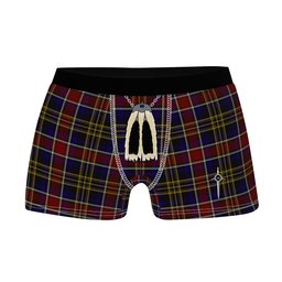 ScotsTee Shop Scottish Ruxton Clan Highland Kilt Sporran Tartan Boxer Briefs