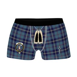 ScotsTee Shop Scottish MacRae of America Clan Crest Highland Kilt Sporran Tartan Boxer Briefs