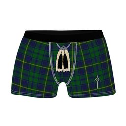 ScotsTee Shop Scottish Princess Beatrice Hunting Clan Highland Kilt Sporran Tartan Boxer Briefs