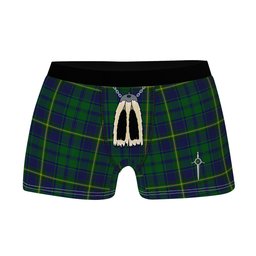 ScotsTee Shop Scottish Princess Beatrice Hunting Clan Highland Kilt Sporran Tartan Boxer Briefs