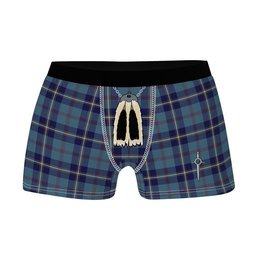ScotsTee Shop Scottish MacRae of America Clan Highland Kilt Sporran Tartan Boxer Briefs