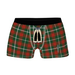 ScotsTee Shop Scottish Prince of Wales Clan Highland Kilt Sporran Tartan Boxer Briefs