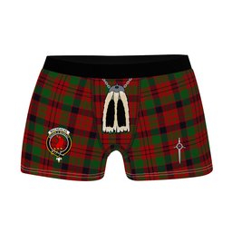 ScotsTee Shop Scottish MacNeacail Clan Crest Highland Kilt Sporran Tartan Boxer Briefs