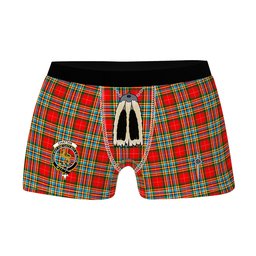 ScotsTee Shop Scottish Chattan Clan Crest Highland Kilt Sporran Tartan Boxer Briefs